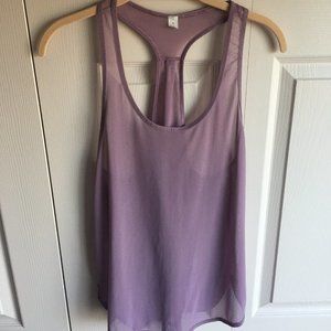 Lululemon 105 Lavender Mesh Singlet 4